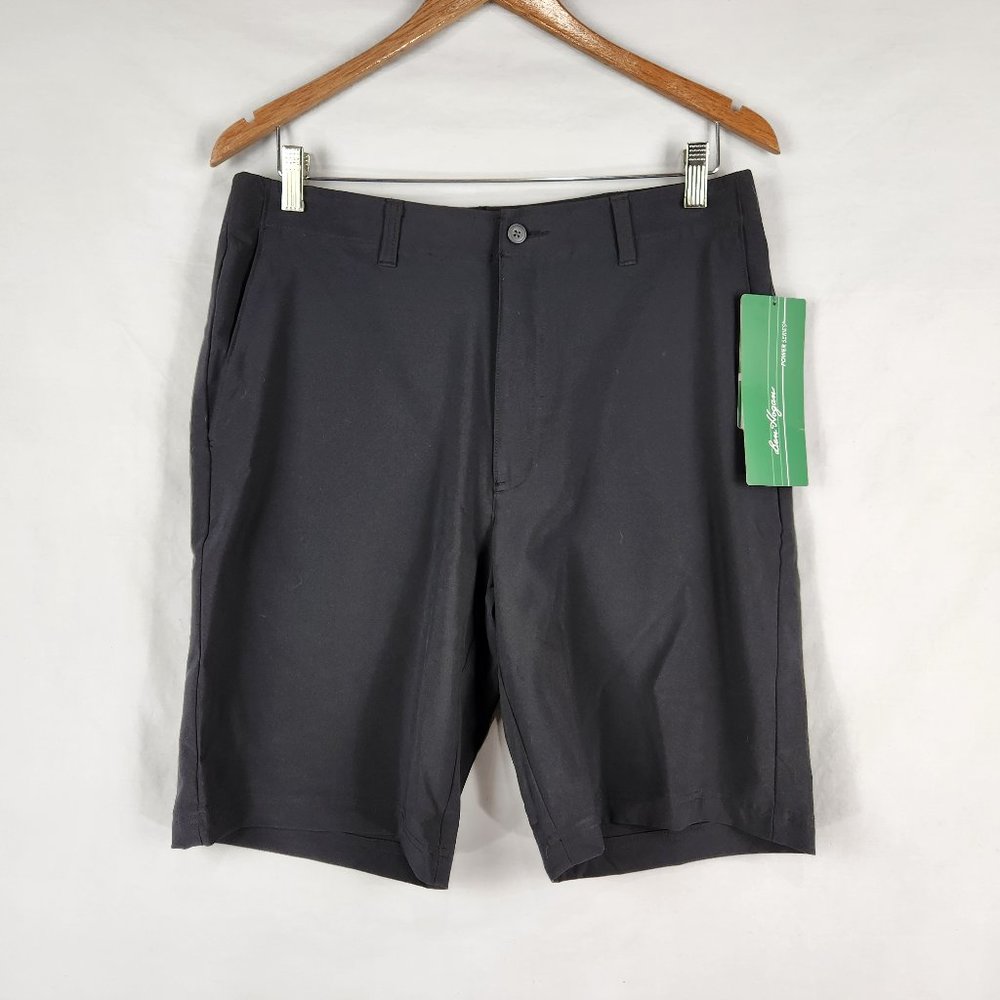 NEW Ben Hogan Performance Mens Golf Shorts Sz 30 Stretch UV Wick Tan Chino  Bran
